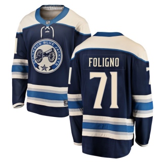 Men's Nick Foligno Columbus Blue Jackets Fanatics Branded Alternate Jersey - Breakaway Blue