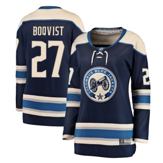 Women's Adam Boqvist Columbus Blue Jackets Fanatics Branded Navy Alternate Jersey - Breakaway Blue