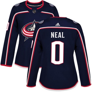 Women's James Neal Columbus Blue Jackets Adidas Navy Home Jersey - Authentic Blue