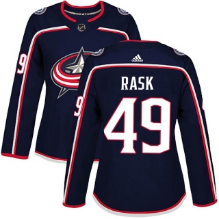 Women's Victor Rask Columbus Blue Jackets Adidas Navy Home Jersey - Authentic Blue