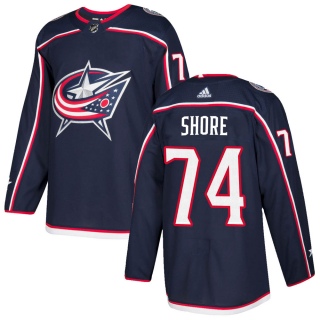 Youth Devin Shore Columbus Blue Jackets Adidas ized Home Jersey - Authentic Navy