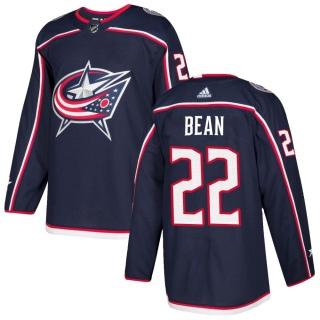 Youth Jake Bean Columbus Blue Jackets Adidas Navy Home Jersey - Authentic Blue