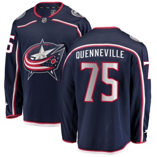 Youth Peter Quenneville Columbus Blue Jackets Fanatics Branded Navy Home Jersey - Breakaway Blue