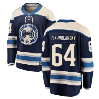 Youth Trey Fix-Wolansky Columbus Blue Jackets Fanatics Branded Alternate Jersey - Breakaway Blue