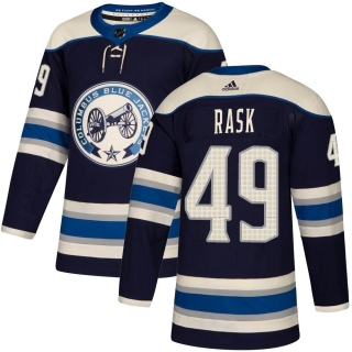 Youth Victor Rask Columbus Blue Jackets Adidas Navy Alternate Jersey - Authentic Blue